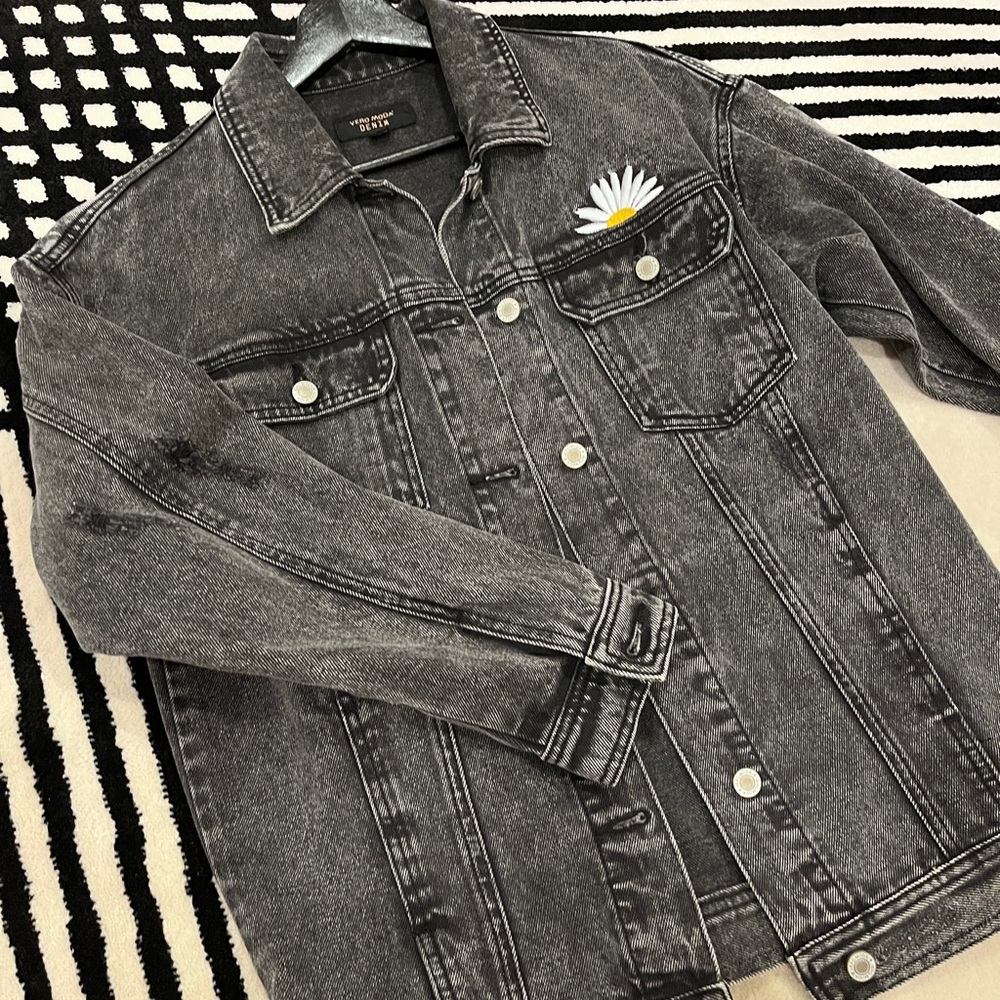 Oversized Brand New Wash Denim Jacket